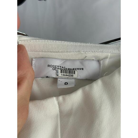 Rosetta Getty x RTR Strapless Jumpsuit White Size 0 - Picture 6 of 6